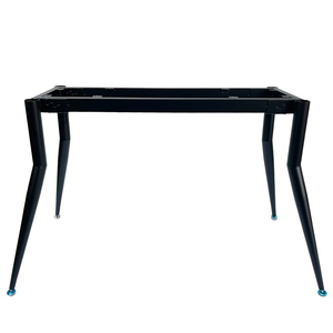 Pieds coniques en fonte CHB68052 pour table de 120x60cm, design industriel, assemblage requis, pour salle à manger, cuisine, lit d'hôpital, meubles - Product Image 2