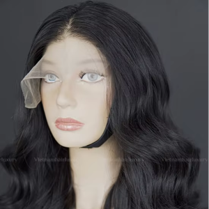 Meilleure vente Extensions de cheveux humains ondulés double tirage vietnamiens vente en gros Perruques dentelle ruban invisible Ins - Product Image 1