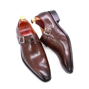 Chaussures de travail anti-fatigue avec structure durable et design antidérapant, chaussures décontractées pour hommes, chaussures en cuir - Product Image 4
