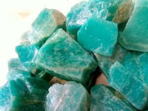 หินควอตซ์คริสตัลดิบ,หินอะเมซอนไนต์หยาบจากธรรมชาติ - Product Image 3