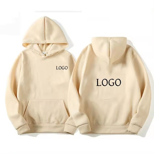 Sweat-shirt à capuche personnalisé pour homme, 100% polyester, hiver, décontracté, polaire respirant, couleur unie, manches longues, avec poche - Product Image 4