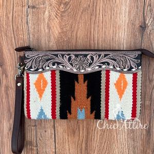 Gran oferta, sillín mecanizado a mano, manta, bolso de mano para mujer, Cartera de lujo multifuncional de cuero tallado de gran capacidad - Product Image 1