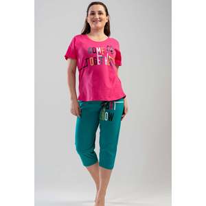 BAYAN P.SUPREM XXL O YAKA KISA KOL ETEGI OVAL KAPRI TK - FUSYA - FUSYA - Product Image 1
