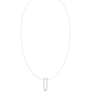 Vente en gros de nouvelle chaîne de bijoux de mode collier en cristal d'argent 925 pour femmes - Product Image 3