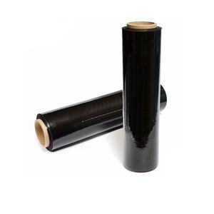 ฟิล์มยืดสีดำทึบแสง 23 ไมครอน น้ำหนัก 1.5 กก. ยาว 125 ม. ม้วนพลาสติกนิ่ม ความยาว 300 ม. สำหรับบรรจุภัณฑ์ พาเลทท์ติ้ง และห่อป้องกัน - Product Image 3