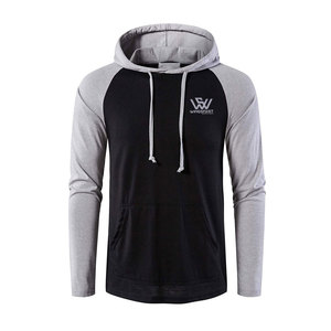 Offre Spéciale hommes à capuche en gros conception personnalisée vierge respirant pull couleur unie hommes sweats à capuche - Product Image 2