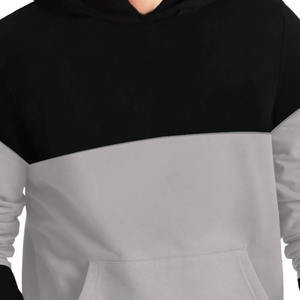 Sudadera con Capucha Básica de Algodón 100% Pesado, Fabricación de Sudaderas de Felpa de 500 g/m², Estilo Urbano Holgado, Lisa, Personalizable con Estampado Puff - Product Image 4