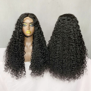 Tranquil 26 Inch Longer 5X5 Human Hair <b>Wigs</b> Nature - Inspired Hue, Create a Peaceful and Enchanting Appearance - Product Image 3