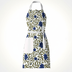 Everyday Kitchen <b>Apron</b> Soft Cotton Adjustable Fit Functional <b>Pockets</b> Perfect for Cooking Crafting & Gardening - Product Image 2