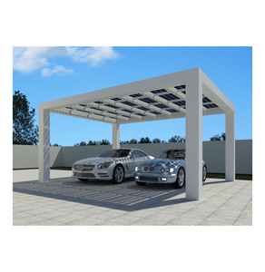 Sistema de Techo Solar Personalizado de Fábrica, Módulo de Doble Vidrio BIPV de 500 Vatios con Diseño Transitable para Terraza en Azotea - Product Image 1