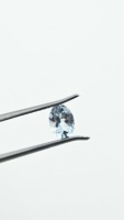 Topaze bleue naturelle de qualité 3A, certifiée par un tiers, pierre précieuse ovale facettée de 7x5 mm, bleu ciel, pour la fabrication de bijoux