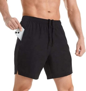 Shorts de sport décontractés pour hommes Ever Glow en coton/polyester, taille élastique, grande taille, respirants, taille mi-haute, pour la course et la gym - Product Image 1