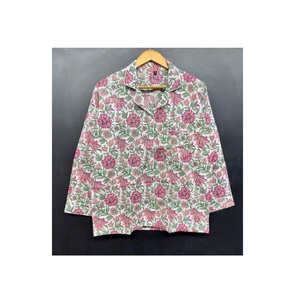 Conjuntos de Pijamas de Algodón de Lujo |   Conjunto de Pijama de Verano con Cintura Elástica para Uso en el Hogar y Hoteles, Hecho a Mano en India - Product Image 1