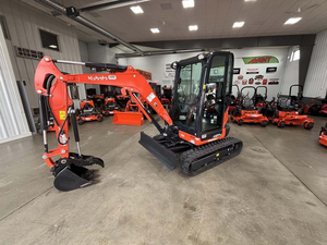 Mini-excavatrice Kubota U27-4, excavatrice sur chenilles de 3 tonnes, excavatrice hydraulique compacte pour usage agricole et domestique - Product Image 2