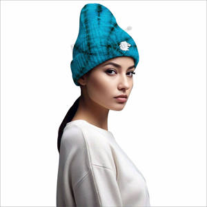 Bonnet en jacquard pour femme, faible MOQ, bonnet épais pour femme, vente directe d'usine, bonnet pour femme - Product Image 2