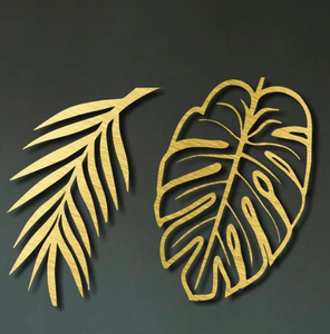 Modern Metal <b>Leaf</b> <b>Wall</b> Decoration for Living Room TV Sofa Background <b>Wall</b> Porch Hanging Arts and Crafts Home <b>Decor</b> Modern - Product Image 1