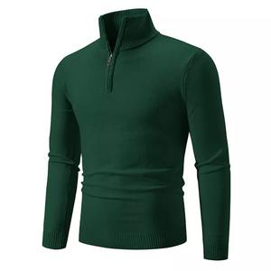 Premium Sportswear Half Zip Top Men Breathable Polyester Spandex Stretch Fabric Quick Dry OEM & ODM Custom Design Factory Supply - Product Image 6