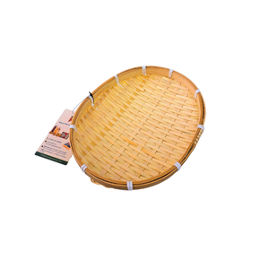 High Quality Eco-Friendly Bamboo <b>Woven</b> <b>Basket</b> Storage Solution for Home and Kitchen - Product Image 4