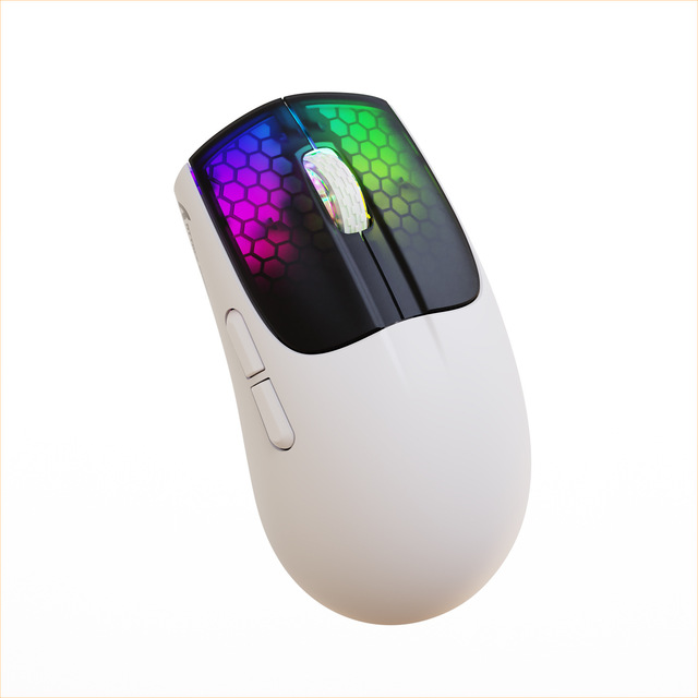 Attack Shark X5 Wireless Gaming Mouse, Lightweight 49g, Rechargeable Battery, RGB for PC/Tablet/Desktop/Office/Gaming Mouse