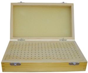 Caja de Madera de Alta Calidad para Herramientas de Joyería, 100 Agujeros, Venta al por Mayor, Precio Más Bajo, el Mejor Producto para Herramientas de Joyería - Product Image 1