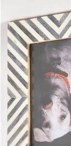 Bone Inlay Picture <b>Frame</b> for Memories Artisan <b>Frame</b> with Vintage Look and Decorative White and Back <b>A4</b> Photo <b>Frame</b> - Product Image 4