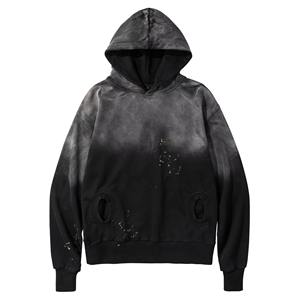 Sudadera con capucha de gran tamaño a precio de fábrica, suéter básico de algodón mezclado, sudaderas con capucha de gran tamaño para hombres, sudaderas con capucha de gran tamaño personalizadas - Product Image 6