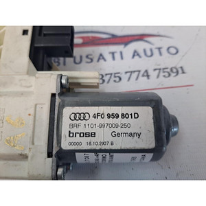 มอเตอร์ควบคุมกระจกหน้าต่างด้านหน้าซ้าย AUDI A6 Avant C6 Series (4F5) 4F0959801D (04>12) - Product Image 5