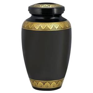 โกศเผาศพสำหรับผู้ใหญ่แบบสมส่วนทำจากโลหะปืน - Product Image 6