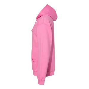 Sweats à capuche en molleton de polyester de coton d'hiver de haute qualité pour hommes sweats respirants à séchage rapide personnalisés en gros - Product Image 3