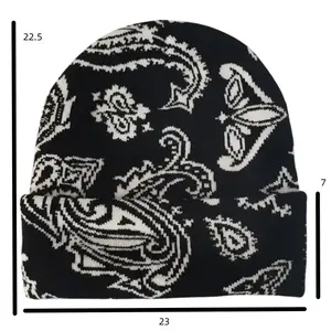 Gorros y gorros de punto de alta calidad, gorros de invierno, gorros, gorros con logotipo personalizado para hombres y mujeres - Product Image 4