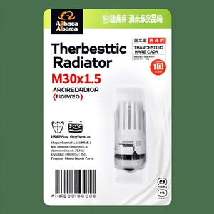 <b>Thermostatic</b> Head for Radiator M30x1.5 Connection Manual Adjustment Italian Instructions Temperature <b>Control</b> Home Heater Parts - Product Image 2