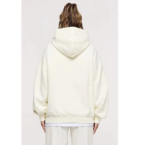 Sweat-shirt à capuche oversize pour femme, confortable, en velours, manches longues, pull, doux, ample, décontracté, streetwear, devant - Product Image 5