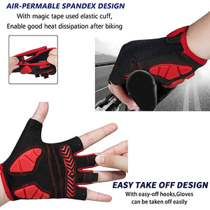 Gants de protection des mains en silicone respirants au design personnalisé pour l'haltérophilie Cross Fit Gym Fitness Powerlifting Training Pullup - Product Image 5