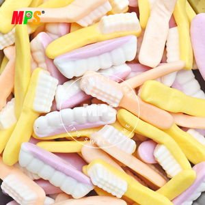 Nhà Máy Mps Giá Bán Buôn Khổng Lồ Răng Và Bàn Chải Đánh Răng Gummy Bọt Kẹo Hỗn Hợp Trái Cây Hương Vị Kẹo - Product Image 2
