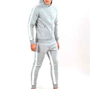 Chándal de invierno ligero unisex, conjuntos de estilo estacional acogedor para hombres y mujeres - Product Image 1