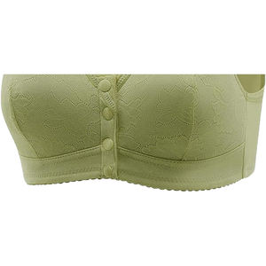 เสื้อชั้นในกีฬาโยคะแบบเรียบง่าย รองรับสูง เป็นมิตรกับสิ่งแวดล้อม สำหรับผู้หญิง ขายส่ง มีโลโก้ด้านหน้า สายรัดถอดได้ ปรับได้ ระบายอากาศได้ดี แห้งเร็ว - Product Image 3