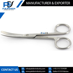 2024 dernière conception ciseaux d'opération incurvés chirurgicaux Sharp-Blunt/pas cher prix ciseaux d'opération incurvés Sharp-Blunt - Product Image 6