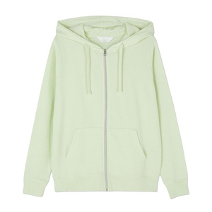 Sweats à capuche en coton vierge avec logo personnalisé en éponge française à épaules tombantes pour hommes et femmes en coton épais et surdimensionné - Product Image 1