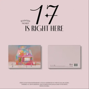 K-POP SEVENTEEN BEST ALBUM [17 IS RIGHT HERE] Version aléatoire PLEDIS HYBE 2CD 88p Photobook Photocard Authentique Scellé - Product Image 2