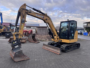 Caterpillar 306 CR Minibagger Excavadora sobre orugas usada de 6 toneladas con motor de núcleo Cojinete de motor Caja de cambios Bomba de engranajes PLC - Product Image 2