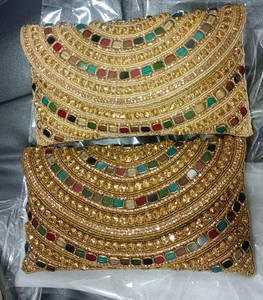 Nouveau sac de soirée design élégant fabriqué à la main pour dames pochette de mariée pour mariage embrayages exclusifs faits à la main - Product Image 3