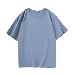 OEM ODM Loose Fit 100% Cotton T-<b>Shirt</b> for Men Drop Shoulder Oversized Style Printed Streetwear Custom Design Tee - Product Image 5