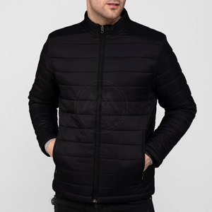 Chaqueta acolchada de hombre de calle alta con cuello con capucha de manga larga directa de fábrica de alta calidad personalizada al por mayor para invierno - Product Image 2