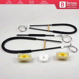 Juego de reparación de regulador de ventanilla eléctrica BWR815 delantero izquierdo para Ibiza MK4 6J8 6P8 6J5 6P1 2008-2017 5 puertas 6J4837401 Bross Auto Parts - Product Image 4