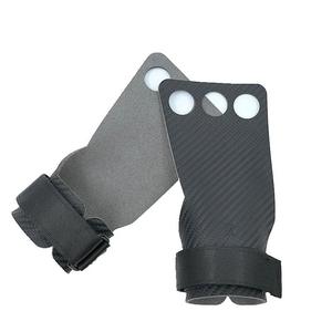 Guantes sin Dedos para Levantamiento de Pesas y Gimnasia - Soporte para Palmas de Goma Natural Antideslizante, Ecológico y Ligero - Product Image 5