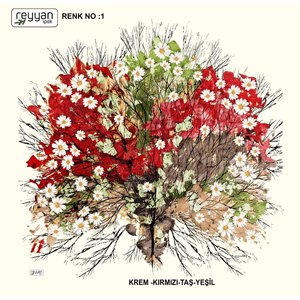 Reyyan İpek Yazma Modelo 1 Renk 1-Producto de tela mixta - Product Image 1