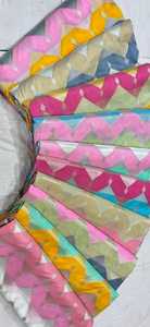 Wholesale Rangkat Brocade Fabric for Girls Designer <b>Embroidery</b> <b>Material</b> for Formal Traditional Outfits Metallic Woven Dress - Product Image 2