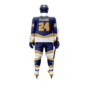 Nouveauté confortable en gros Vêtements de hockey sur glace personnalisés Maillot d'équipe sportive - Product Image 5