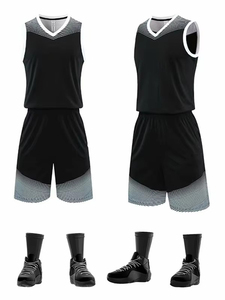 Nueva llegada personalizada 100% poliéster ropa deportiva baloncesto uniforme de calidad superior sublimación impresa conjuntos para ropa de baloncesto - Product Image 4