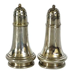 Elegante juego de Salero y pimentero de Metal, contenedores de almacenamiento de diseño Simple pulido con espejo, perfectos para vajilla y utensilios de cocina - Product Image 3